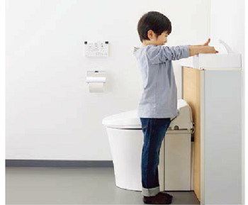 Lixil Inax キャビネット付トイレ リフォレ 交換できるくん