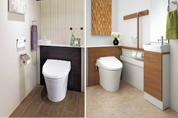 Lixil Inax キャビネット付トイレ リフォレ 交換できるくん