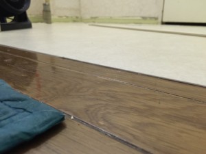 敷居がなくてもクッションフロア施工 交換できるくん