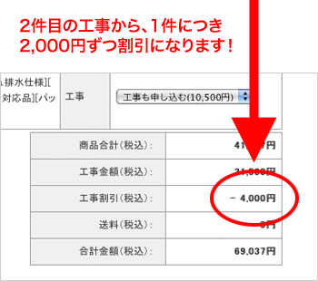 おまとめ工事割引！ | スタッフブログ｜交換できるくん