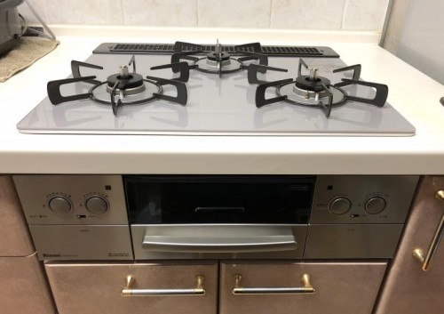 埼玉県川口市 ビルトインコンロ交換のお客様 交換できるくん