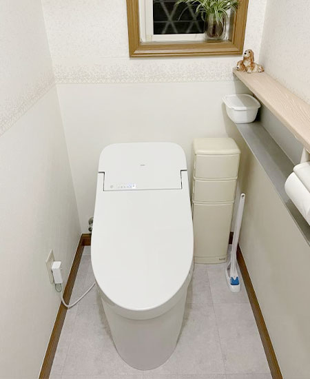 9 あおい TOTO 2022年製 ウォシュレットSB TCF6623型 温水洗浄便座