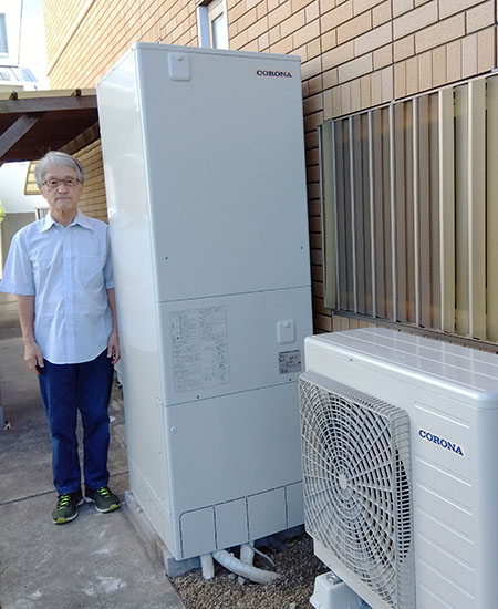 工事費込み】コロナエコキュート|フルオート|角型|標準圧 工事費込み】コロナエコキュート|フルオート|角型|標準圧