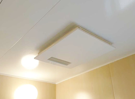 工事費込み】天井埋込み型浴室換気暖房乾燥機 100V 1室換気
