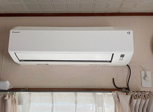 ダイキンルームエアコンEシリーズ｜6畳用｜S224ATES-W(F224ATES-W+R224AES)