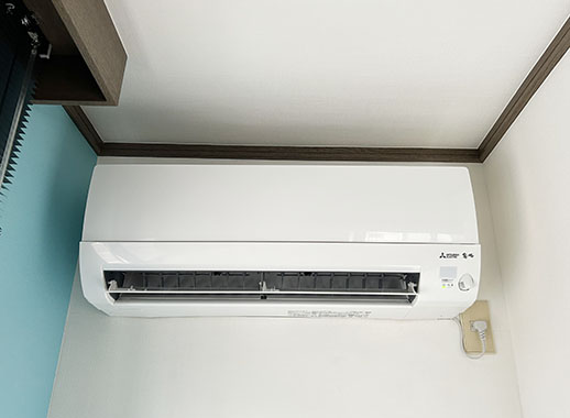 ルームエアコン(霧ヶ峰) AXVシリーズ セット MSZ-AXV2221-W ルーム
