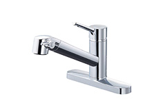 浄水器・整水器 LIXIL A-5393 工事費込み】LIXIL(INAX) キッチン用水栓(ツーホール) オールインワン