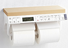 LIXIL（INAX） 棚付き二連紙巻器が最大45%OFF｜トイレペーパーホルダー