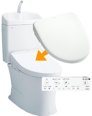 ♪便器新品未使用♪ピュアレストQR TOTO TOTO ピュアレストQR（壁排水タイプ） 組合せ便器+手洗付き