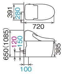 工事費込み】LIXIL(INAX) プレアスLSタイプ CL6Aグレード |YBC 工事費込み】LIXIL(INAX) プレアスLSタイプ CL6Aグレード |YBC