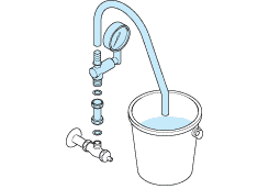 タンクレストイレの水圧確認方法｜トイレリフォーム｜交換できるくん