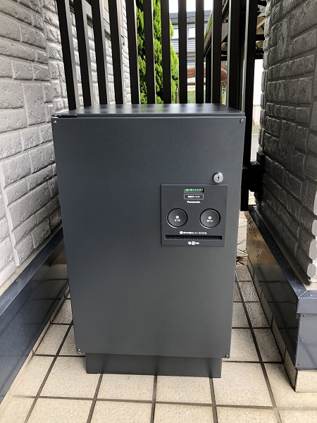 戸建用宅配ボックス コンボの施工事例 交換できるくん 戸建用宅配ボックス コンボの施工事例 交換できるくん
