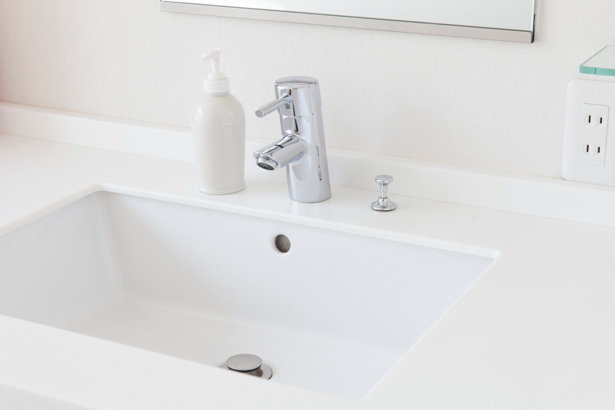 洗面台 ひび割れ補修