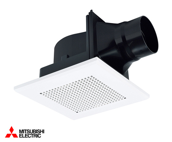 三菱電機 天井埋込換気扇 浴室 トイレ 洗面 居室 1室換気 24時間換気対応 250mm角 180mm角 dcブラシレスモーター搭載 定風量タイプ
