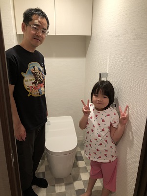 北海道札幌市｜トイレ交換のお客様
