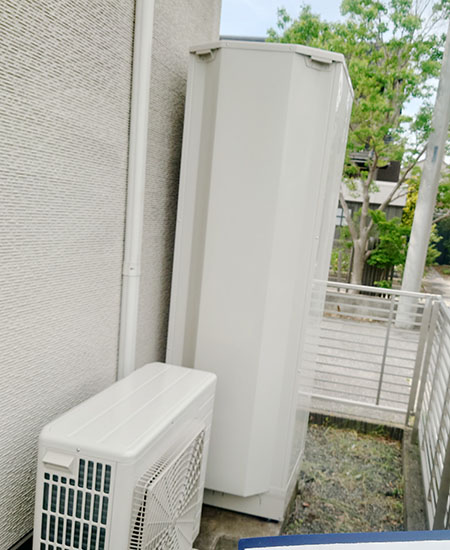 エコキュート/日立 エコキュート Xシリーズ フルオートタイプ角型 [標準タンク][460L][水道直圧/500kPa][ナイアガラ出湯][ウレタンフォーム][ダブル湯温度設定][きらりUVクリーン][シルキー快泡浴対応][給湯省エネ2025事業対象品]/BHP-F46XD(BHP-HAD60X+BHP-TAD46X)
