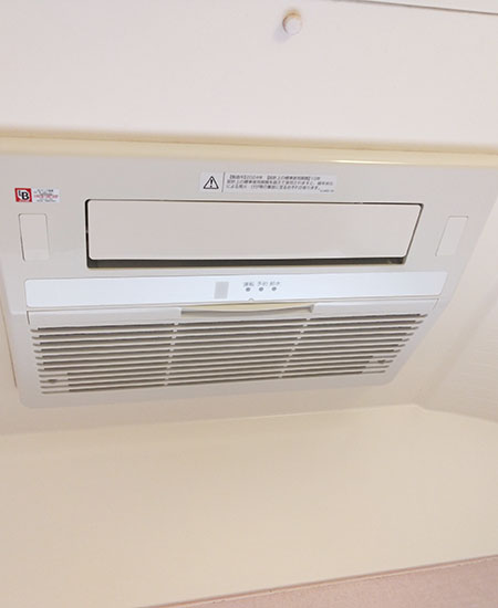 ノーリツ ガス温水式浴室暖房乾燥機 [1室換気・暖房能力3.3kw][開口寸法：410×285mm][コンパクトサイズ][リモコン付属]