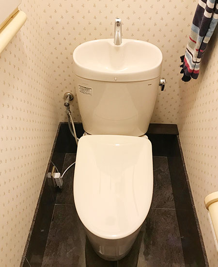 TOTO ピュアレストEX便器 [床排水芯305～540mm可変式] [便座は別売] [手洗い有り]TOTO ウォシュレット『アプリコットF1A』[壁リモコンタイプ][瞬間式][オート/リモコン便器洗浄タイプ