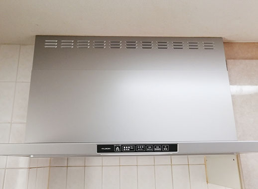『TLRシリーズ』[間口90cm] [カラー：シルバーメタリック] [ガスコンロ連動なし]