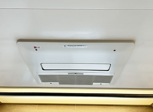 ノーリツ ガス温水式浴室暖房乾燥機 [2室換気・暖房能力4.1kw][開口寸法：430×560mm][24時間換気][リモコン付属]