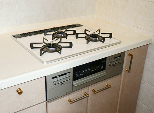 リンナイ ビルトインガスコンロ『マイトーン』[天板幅60cm] [天板：パールクリスタル] [天板カラー：ミストホワイト] [ごとく：ホーロー] [付属：ココットプレート]