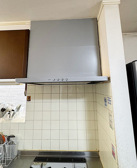 ノーリツ レンジフード(ノンフィルタ・スリム型) 『S20シリーズ』[間口75cm] [カラー：シルバー] [ガスコンロ連動なし]