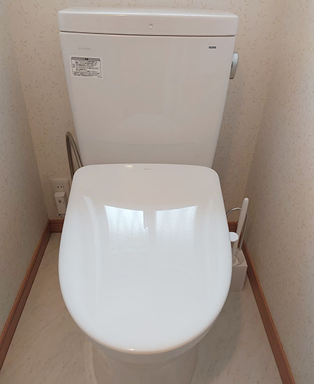 TOTO ピュアレストQR便器[手洗い無し]TOTO ウォシュレット『アプリコットF1』[壁リモコンタイプ] [瞬間式] [オート/リモコン便器洗浄タイプ]