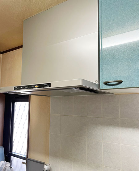 ノーリツ レンジフード(ノンフィルター・スリム型) 『クララ(コンロ連動なし)』[幅75cm][カラー：ウォームシルバー][ガスコンロ連動なし]