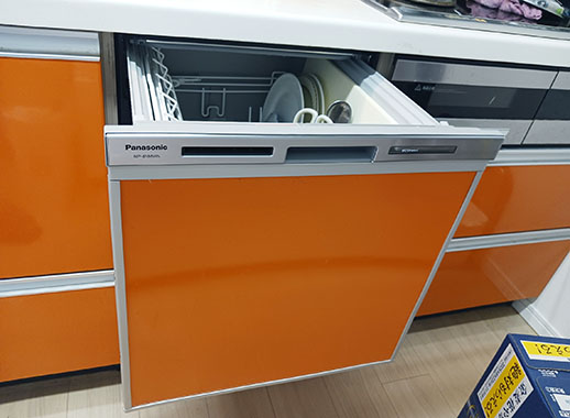 パナソニック ビルトイン食洗機『M9シリーズ・ミドルタイプ』[幅45cm][スライドオープン型][ドアパネル型][エコナビ搭載]