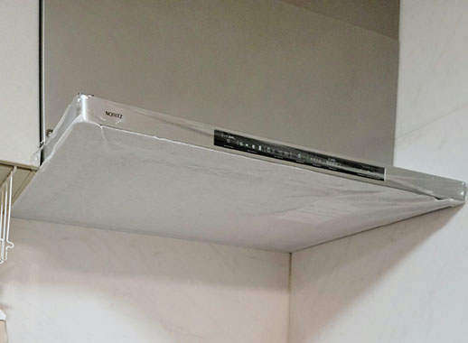 ノーリツ (ノンフィルター・スリム型) 『クララ(コンロ連動あり)』[幅75cm][カラー：ウォームシルバー][ガスコンロ連動]