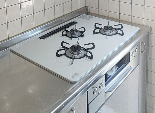 パロマ ビルトインガスコンロ『フェイシスグランド』[幅75cm] [天板：ハイパーガラスコート/ティアラシルバー] [ホーローごとく] [レンジフード連動] [オーブン接続不可] [付属：ラ・クックグラン]