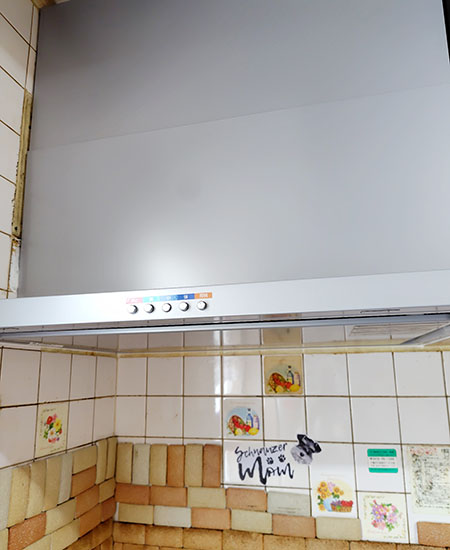 パロマ (ノンフィルター型) 『WNBS-Cシリーズ』[間口75cm][カラー：シルバー][ガスコンロ連動なし][製造元：渡辺製作所]