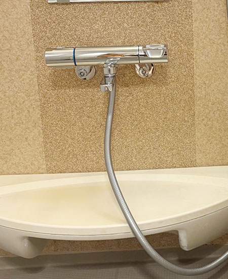 LIXIL(INAX) 洗い場専用シャワー水栓『クロマーレS』 [壁付タイプ]