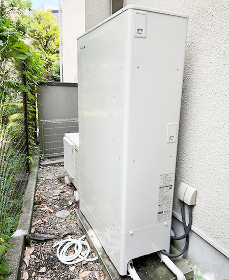 パナソニック エコキュート Hシリーズ HE-H37LQS 薄型フルオート [薄型][370L][180kPa][AIエコナビ][スマホでおふろ][配管洗浄機能][うっかりアシスト][リモコン別売]