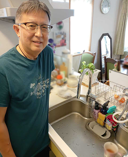 KVK キッチン用水栓 [ワンホールタイプ] [シングルレバー混合栓] [撥水] [eレバー] [整流/快適シャワー]