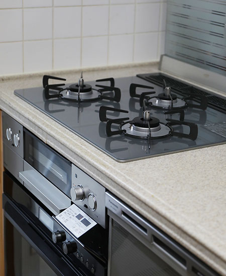 リンナイ 『リッセ』[天板幅:60cm][天板:クラシックミラー・ガラストップ][ごとく:ホーロー]リンナイ 『コンベック/S52シリーズ』[庫内容量：44Lタイプ][ピアノブラック][電子レンジ機能なし]