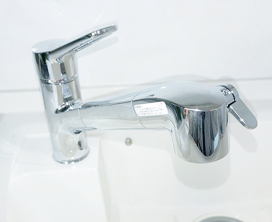 LIXIL(INAX) キッチン用水栓/オールインワン浄水栓『APタイプ』[ワンホールタイプ] [エコハンドル] [ハンドシャワー付/ホース引き出し長さ：400mm]