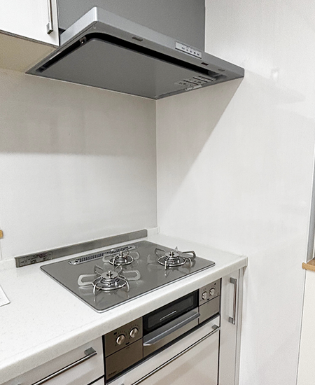 パロマ ビルトインガスコンロ『フェイシスグランド』[天板幅:60cm][天板:シャインシルバー・クリアガラス][ごとく:ステンレス][レンジフード連動][オーブン接続不可][付属品:ラ・クックグラン]パロマ レンジフード (ノンフィルター型)『WNBS-Yシリーズ』[幅75cm][カラー:シルバー][ガスコンロ連動][製造元:渡辺製作所]