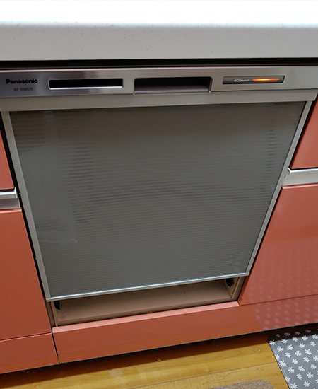 パナソニック ビルトイン食洗機『M9シリーズ・ミドルタイプ』[幅45cm][スライドオープン型][ドアパネル型][エコナビ搭載]