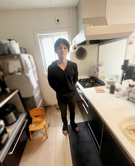 施工後の食洗機とお客様