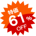 大特価61%OFF