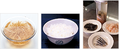 出汁とり 炊飯