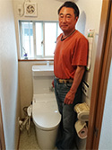 交換できるくんでトイレ交換をしたS様邸｜お客様の声紹介
