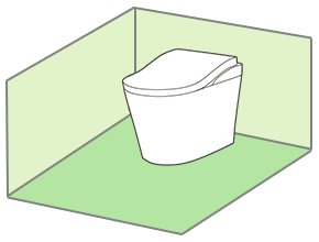 床+壁紙の張替え