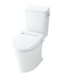 リクシル(INAX)「アメージュZ(手洗いなし・アクアセラミックあり)」の交換費用|YBC-ZA10S+DT-ZA150E|工事費込み75,955円(税込)