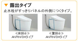 露出タイプイメージ