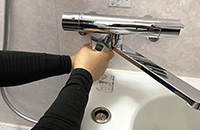 浴室蛇口のDIYには給排水接続の基本的な理解が必要です|お風呂の蛇口を自分で交換