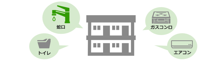 マンション・アパート・一戸建て、住居形態に関わらず賃貸不動産に設置されている蛇口は物件オーナーの所有物|賃貸住宅の蛇口交換