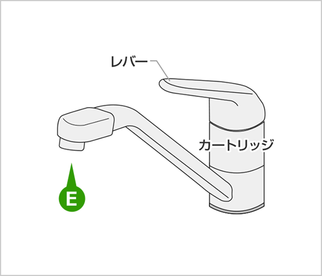 シングルレバー水栓