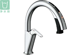 ナビッシュ ハンズフリータイプ H6 浄水器ビルトイン形|JF-NAH461SY(JW)